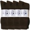 Yacht & Smith 12 Pairs Of Mens and Womens Diabetic Neuropathy Edema Socks, Cotton Crew, Ankle Medical Sock, Size 10-13 view 3