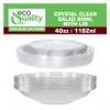 40oz Salad Bowls To-Go with Lids - Crystal Clear Plastic Disposable Salad Containers | Airtight, Lunch, Salads, Parfait, Fruits, Leak Proof, Airtight, Fresh, Meal Prep | Rose Bowl Container (200) view 4