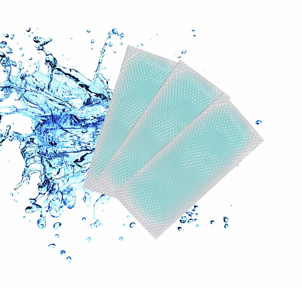 40 Sheets Cooling Gel Patches, Cooling Forehead Strips Cooling Gel Sheet, Cooling Gel Forehead Patches Kids, Cooling Gel Patches for Adults