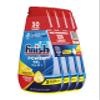 Finish Powergel Detersivo Lavastoviglie al Limone, Gel Lavastoviglie, 120 Lavaggi, 4 confezioni da 30 Lavaggi di Liquido Lavastoviglie view 1