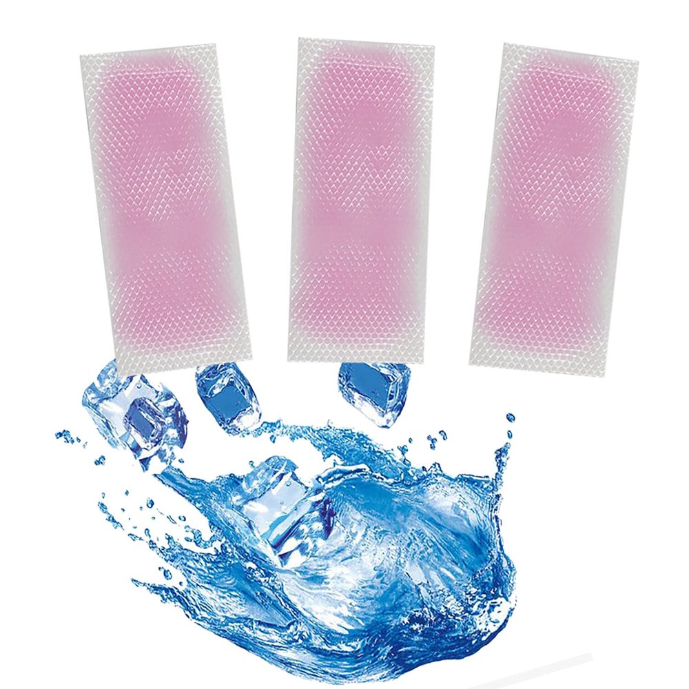 40 Sheets Fever Cooling Gel Patches, Cooling Forehead Strips Cooling Gel Sheet for Relieve Headache, Toothache Pain, Drowsiness, Fatigue, Refreshing, Sunstroke(Strawberry)