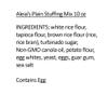 Aleias Gluten Free Plain Stuffing Mix  10 oz (2 Pack)  Classic Gluten Free Stuffing  Free from Gluten, Corn, Soy, Dairy  Low Sodium, Non-GMO view 3