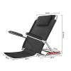 JHome-Barstools Adjustable Padded 6-Position Adjustable Back Rest Bed Support Foldable Elderly Disability Nursing Backrest Fabric Bed Back Rest for for Elderly Nursing Lounge Camping for Bed view 2