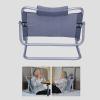 JHome-Barstools Adjustable Padded Comfortable Bed Backrest Support Foldable Sit-Up Back Rest 4-Position Adjustable Lumbar Support for Elderly, Disabled, & Injured for Bed view 3