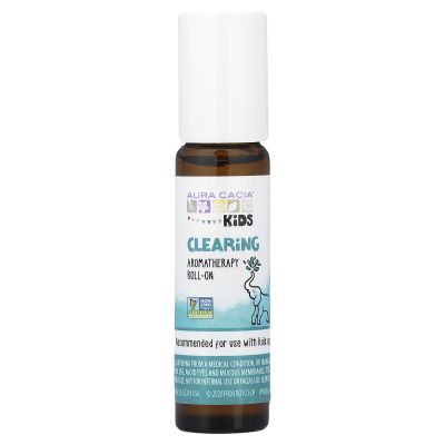 Aura Cacia Kids Clearing Aromatherapy Roll-On, 0.31 Fz