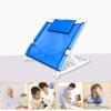 JHome-Barstools Adjustable Padded Elderly Disability Nursing Backrest Head and Lumbar Support Angle Adjustable Sit-Up Back Rest for Travel Read Eat Watch TV,Blue for Bed view 3