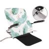 JHome-Barstools Adjustable Padded Fabric Bed Back Rest Elderly Disability Nursing Backrest 6-Position Adjustable with Small Pillow for Beach Travel Lounge Camping for Bed view 1