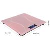 Alvinlite Weight Scale Digital Bathroom Scale Electrical Body Scale with LCD Backlit Display for Home Bathroom Gym(Pink) view 2