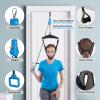 Cervical Neck Traction Device for Home Use, Portable Neck Stretcher Hammock Over Door for Neck Pain Relief, Neck Sling for Spine Decompression view 3