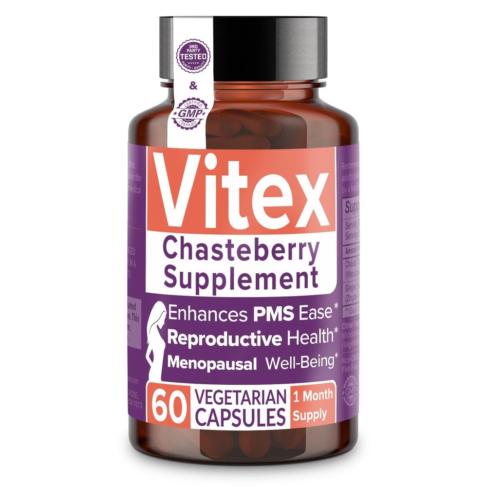 Intimate Rose Vitex Chasteberry Supplement for Women, 1000 mg