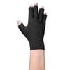 OTC Resting Splint Glove, 5 Finger Semi-Rigid Splints, Open Tips, Black, Right Hand, X-Large view 4