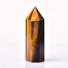 Natural Tiger Eye Crystal Point Stone Quartz Crystal Wand Crafts Mineral 50-80mm for Home Decoration Ornaments DIY Gift-Tigers Eye_50-60mm view 2