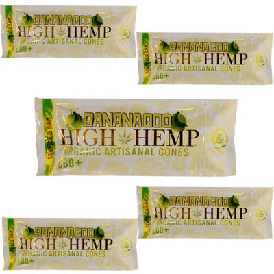 Organic Banana Goo Cones - 5 Pack