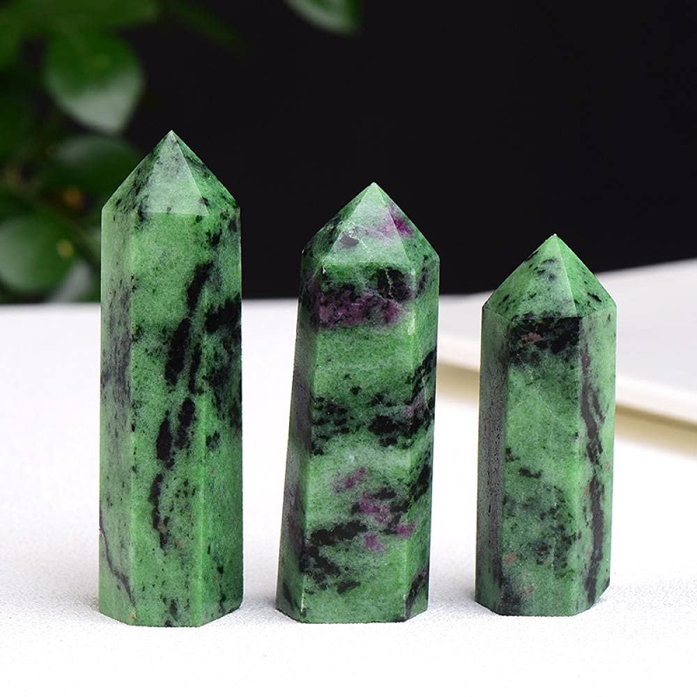 Natural Stones Point Wand Stone Hexagonal Prisms Obelisk Wand Treatment Stone Energy Ore Mineral Crafts Home Decor Gift-morganite_60-70mm