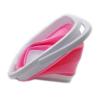 10L(2.6 gallon)Collapsible Dish Tub -Portable Dish Washing Tub -Foldable Hand Basket Space Saving Kitchen Storage Tray -for Dishware Cleaning Basin Wash Basin Outdoor Fishing Bucket 1Pcs No-Leak,Pink view 4