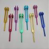 YANTRA, 8 Weighted Chakra Color Coded Therapeutic and Soul Healing Tuning Forks in Velvet Storage Pouch Mallet view 1
