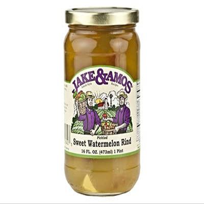 gse JAKE & AMOS PICKLED SWEET WATERMELON RIND