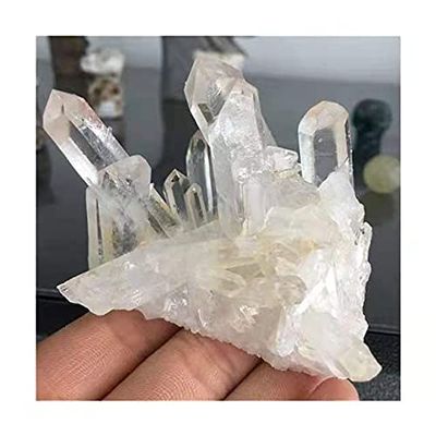 1pc puquancrystal 150-200g Folk Crafts Natural Clear Quartz Minerals Specimen Crystals Cluster