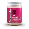 Fatworks, Certified Organic Leaf Lard, NON-GMO, USDA 100% Organic for Amazing Traditional Baking, Keto, Paleo, Everyday Cooking and Frying, Whole30 Approved, No Preservatives in Glass Jar, 14 OZ, view 1