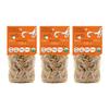 3 Packs Organic Italian SEMI Whole DURUM Wheat FUSILLI Pasta  Sicilian Ancient Grain Timilia Vegan Pasta Crafted in Italy. Low-Gluten Index. Has 6X More Fiber and Protein Than Popular Grains view 1