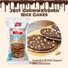 LIEBERS Thin Chocolate Rice Cakes, Kosher Certified Dairy and Dairy Free Options, Gluten Free Snack Pack Of 3 (Brittle Topped Milk Chocolate) view 3