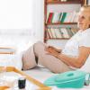 Bedpan with Lid and Handle Women Men Elderly Bedpan for Bedridden Patient Hospital Home Green view 4