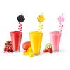 24 Paw Print Drinking Straws with 2 PCS Patrol Straws Cleaning Brush for Pet Dog Puppy Pals Cat Birthday Party Supplies Decorations Favors view 2