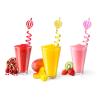 25 Hot Air Balloon Drinking Straws with 2 PCS Straws Cleaning Brush for Birthday Party Supplies Favors Girl Baby Shower Decorations view 2