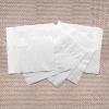 200 Count Napkins 2 Ply Plain White Beverage Napkins Disposable Four Fold Cocktails Paper Napkins 4.9" X 4.9" folded for Party and Every Day Use view 2