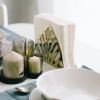 200 Count Napkins 2 Ply Plain White Beverage Napkins Disposable Four Fold Cocktails Paper Napkins 4.9" X 4.9" folded for Party and Every Day Use view 3