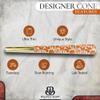 Beautiful Burns, Orange Opulence Pre-Rolled Cones - 8 Pack of Pre Roll Cone Shells view 3