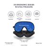 ASTRA VENA 3D Sleep Mask for Kids, Light Block Sleeping Blindfold Memory Foam Contoured Eye Mask for Sleep, Adjustable Strap Eye Cover and Travel Sleep Mask for Boys Girls, Dark Blue view 2
