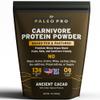 PaleoPro Carnivore Complete (Ancient Cacao) Pastured & Cage-Free Protein, Grass-Fed Beef Tallow, Beef Organs | No Sugar, Soy, Grains or Net Carbs | Gluten Free. Paleo & Keto Macros (15 Servings) view 1
