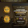 PaleoPro Carnivore Complete (Ancient Cacao) Pastured & Cage-Free Protein, Grass-Fed Beef Tallow, Beef Organs | No Sugar, Soy, Grains or Net Carbs | Gluten Free. Paleo & Keto Macros (15 Servings) view 2