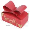 Alvinlite Candy Boxes Paper Gift Boxes Wedding Favor Boxes for Wedding Birthday Party Favors Box(Red) view 2