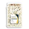 Bulk Buy Digestion Aid - 1400 Count Blend of Digestive Enzymes and Key Probiotic Strains in a Clear Square Grip Jar view 1
