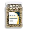 Bulk Buy Multivitamin & Women's Health Blend - 500CT Tub - Providing Daily Serving of Vitamins, Minerals, Womens Health, Antioxidants & Energy in a Clear Square Grip Jar
