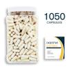 Bulk Buy Digestion Aid - 1050 Count Blend of Digestive Enzymes and Key Probiotic Strains in a Clear Square Grip Jar view 2