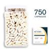 Bulk Buy Ketosis Kickstart - 750 CT beta-hydroxybutyrate Salts for Ketogenic Diet in a Clear Square Grip Jar view 2