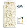 Bulk Buy Digestion Aid - 2800 Count Blend of Digestive Enzymes and Key Probiotic Strains in a Clear Square Grip Jar view 2