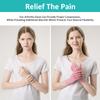 2 Pairs Arthritis Compression Gloves for Relieve Rheumatoid Arthritis, Osteoarthritis, Carpal Tunnel, Joint Pain, Open Fingerless Gloves, Fit for Women and Men to Daily Work (Pink, Medium) view 4