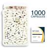 Bulk Buy Ketosis Kickstart - 1000 CT beta-hydroxybutyrate Salts for Ketogenic Diet in a Clear Square Grip Jar view 2