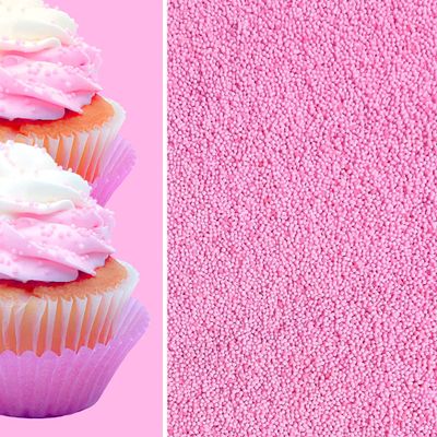 Light Pink Bake in Sprinkle On Confetti Dessert Decoration Toppings for Cake Cookie Cupcake IceCream Donut 6oz Bag