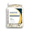 Bulk Buy Digestion Aid - 350 Count Blend of Digestive Enzymes and Key Probiotic Strains in a Clear Square Grip Jar