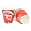 Gift Boutique 48 Count Valentine's Day Treat Snack Cups 10 Oz. Disposable Paper Cup Dessert Ice Cream Bowl Pink Red White Holiday Hearts Design For Frozen Treats Cupcakes Party Favor Supplies Decor view 1