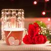Gift Boutique 48 Count Valentine's Day Treat Snack Cups 10 Oz. Disposable Paper Cup Dessert Ice Cream Bowl Pink Red White Holiday Hearts Design For Frozen Treats Cupcakes Party Favor Supplies Decor view 3
