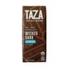 TAZA chocolate Organic Amaze Bar 95% Stone Ground, Wicked Dark With Almonds, Vegan, 2.5 Oz, 10 Count view 2