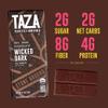 TAZA chocolate Organic Amaze Bar 95% Stone Ground, Wicked Dark With Almonds, Vegan, 2.5 Oz, 10 Count view 4