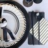 Modern Plastic Black Cutlery Sets - 24 ct - Party Supplies - 24 Pieces view 2
