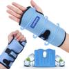 Comfpack Wrist Ice Pack Wrap for Carpal Tunnel Relief, FSA Eligible, Gel Ice Pack for Injuries Reusable for Hand Pain Relief, Hot Cold Compression Wrist Brace for Surgery Recovery, Gift view 1